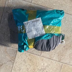 Grey love seat cover